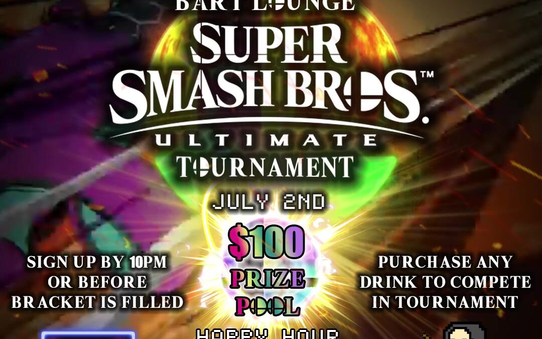 Super Mario Smash Brothers Tournament @Bart Lounge